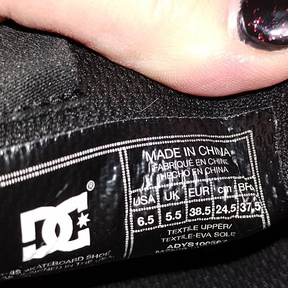 DC slip on casual shoes - Picture 5 of 5